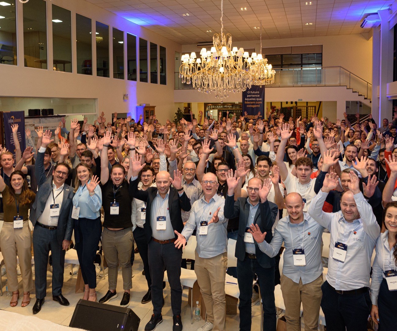 Participantes do Intus Day em Tupandi
